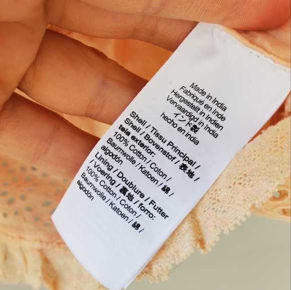 J. Crew Orange Flutter Sleeve Crop Top - Picture 8 of 13